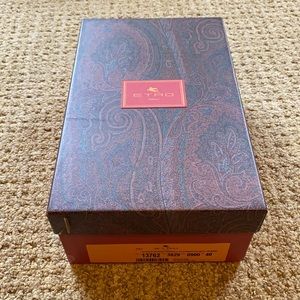 Etro shoe box & dustbag